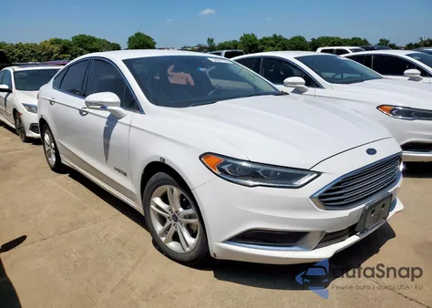 2018 Ford Fusion Se Hybrid z USA, uszkodzony, nr VIN 3FA6P0LU3JR171658